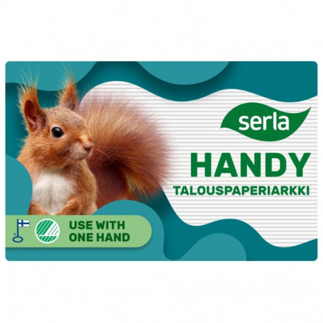 Lehträtikud 2-kihiline 20,3x25,5cm SERLA 135tk