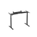 Adjustable Height Table Frame Up Up Bjorn, Black