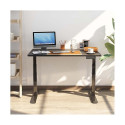 Electric desk frame LOCTEK 3-telescopic 2-motor black