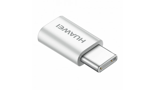 Huawei AP52 Micro USB to USB Type-C Adapter 5V 2A Data Sync Charge (bulk packaging) white