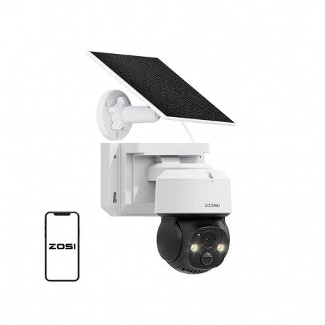 Outdoor IP camera with solar panel ZOSI C2914 WiFi 4MP IP66