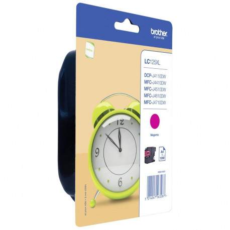 Brother LC125XLM | Ink Cartridge | Magenta