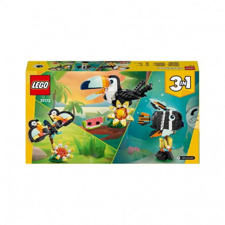 LEGO ehituskomplekt 31173, metsloomad, tuukan