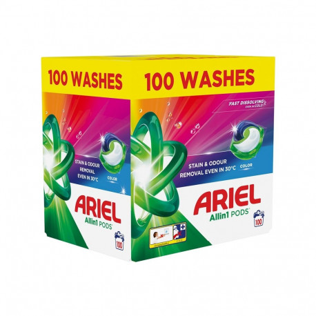 ARIEL COLOR LAUNDRY CAPSULES 100PCS