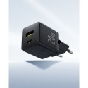 Baseus Palm USB und USB-C Ladegerät 20W EU Schwarz