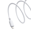 Baseus Silky Series Ladekabel USB auf iP 2.4A 2m Weiß