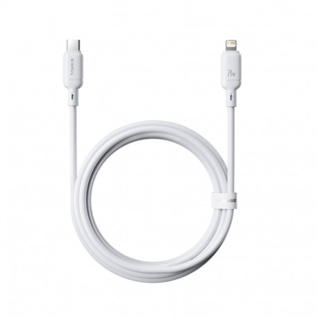 Baseus Silky Ser.Charging Cable Type-C to iP 20W 2m Moon White