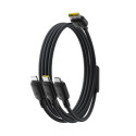 Baseus Rapid Series 3-in-1 USB-A 100W 1,5 m must