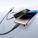 Baseus Rapid Series 3-in-1 USB-A 100W 1.5m, Schwarz
