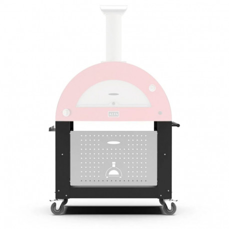 Alfa Forni Base 3 Pizze Moderno black