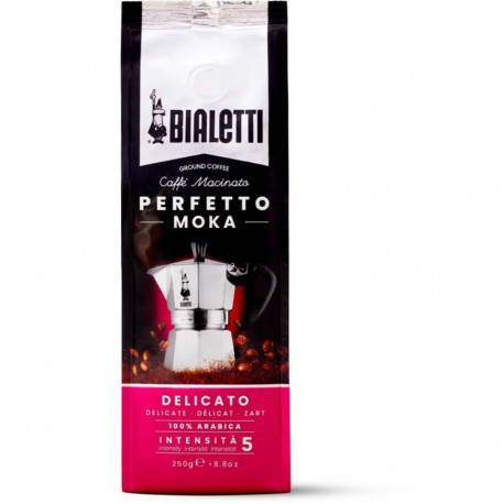 Bialetti Perfetto Moka Delicato jahvatatud kohv 250 g
