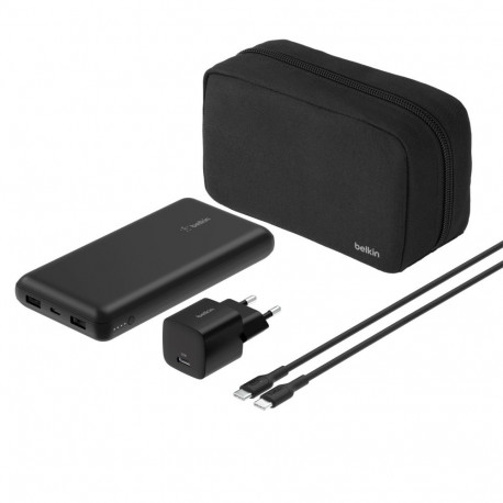 Belkin BoostCharge akupank komplekt 20.000mAh USB-C laadija BU042kqBK