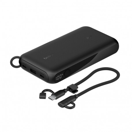 Belkin Powerbank 20.000mAh must ekraan PD 20W USB-C BPB028hqBK