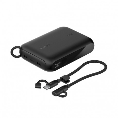 Belkin Powerbank 10.000mAh must ekraan PD 20W USB-C BPB027hqBK