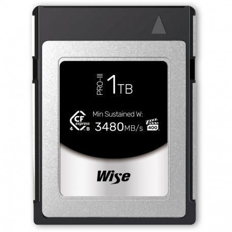Wise CFexpress 4.0 Type B PRO MK-III R:3700Mbs W:3600MBs
