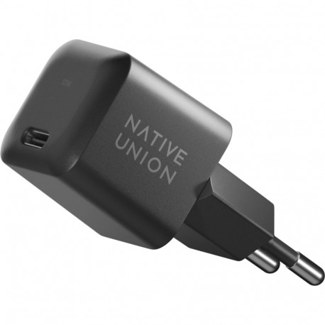 Native Union 30W USB-C kiire GaN PD seinalaadija must