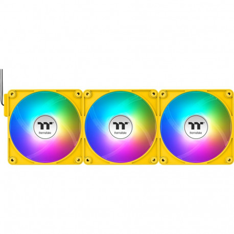 Thermaltake CT140 EX ARGB Sync PC Cooling Fan Bumblebee 3 Pack