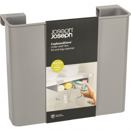 Joseph Joseph CupboardStore grey Foil & Bag Organizer