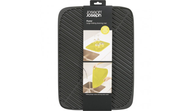Joseph Joseph Flume Grey Dish Draining Mat