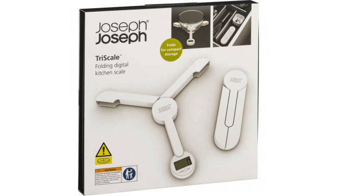 Joseph Joseph TriScale Digital White Kitchen Scales