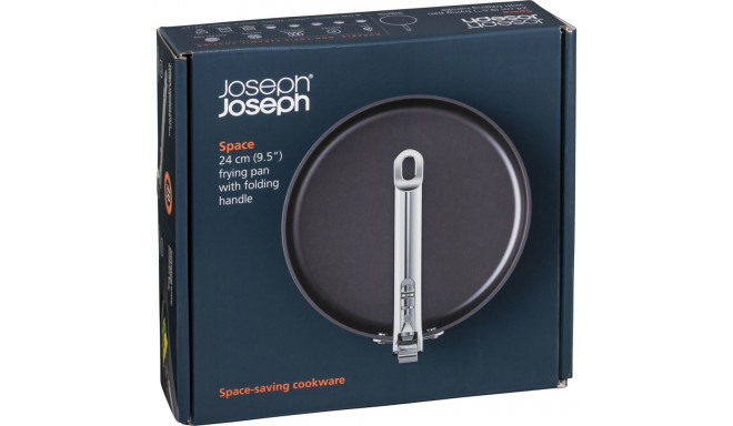 Joseph Joseph Space Fold.Handle Ceramic NS 24cm Blue Frying Pan