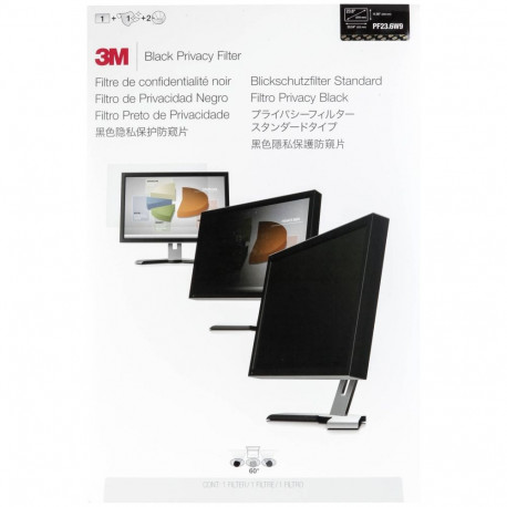 3M PF236W9 Privacy Filter Black for 59,9cm 23,6 16:9