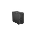 RACK CABINET 19" FREE-STANDING 22U/600X1200 (FLAT PACK) WITH MESH DOOR BLACK LANBERG