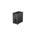 RACK CABINET 19" FREE-STANDING 22U/600X1000 (FLAT PACK) WITH GLASS DOOR BLACK LANBERG
