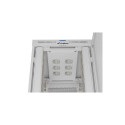 RACK CABINET 19" FREE-STANDING 47U/800X1000 (FLAT PACK) WITH MESH DOOR LCD GREY LANBERG V2