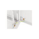 RACK CABINET 19" WALL-MOUNT 6U/600X600 FOR SELF-ASSEMBLY WITH METAL DOOR GREY LANBERG (FLAT PACK)