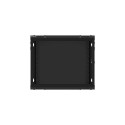 RACK CABINET 19" WALL-MOUNT 9U/600X600 FOR SELF-ASSEMBLY WITH METAL DOOR BLACK LANBERG (FLAT PACK)