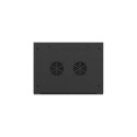 RACK CABINET 19" WALL-MOUNT 9U/600X450 FOR SELF-ASSEMBLY WITH METAL DOOR  BLACK LANBERG (FLAT PACK)