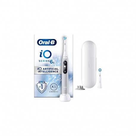 Oral-B Electric Toothbrush iO Series 6s Rotating/Oscillating, Anthracite Gray EU