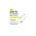 Baseus Type-C - Lightning Superior Series fast charging data cable PD 20W 1.5m White (CATLYS-B02)