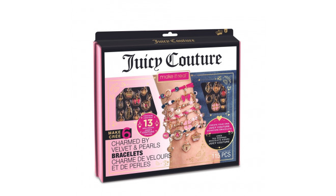 MAKE IT REAL Juicy Couture DIY set Charmed By Velvet & Pearls