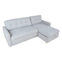 Corner sofa bed WAIOLA grey