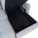 Corner sofa bed WAIOLA grey
