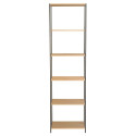 Riiul HARPER 50x30xH180cm, saar/must