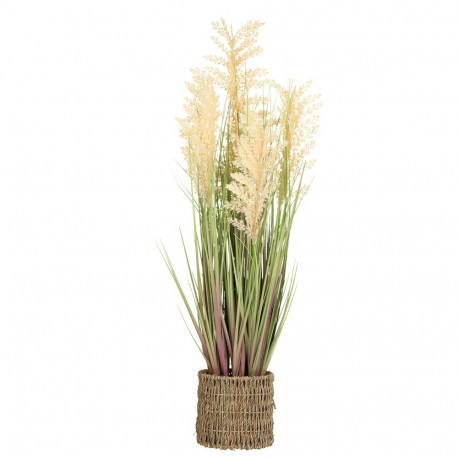 Artificial plant IN GARDEN H87cm, beige sorghum, grass with pot