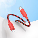 Cable USB C to Lightning Hoco PD 27W 1 m X116 gradient red