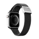 DUX DUCIS strap MIXTURE II stretchable braided for Apple Watch 42 / 44 / 45 mm black