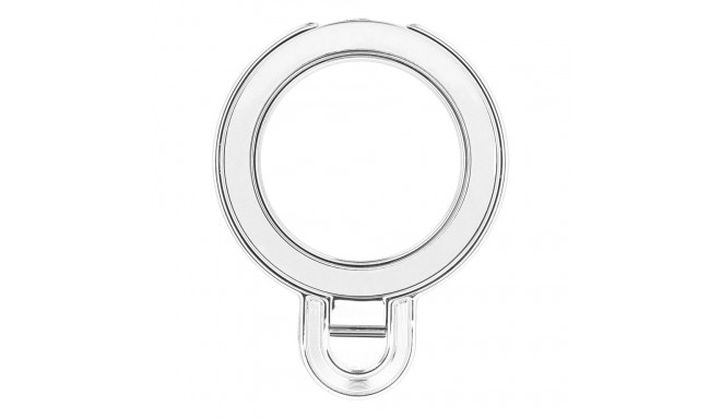 Phone stand CIRCLE - stick-on - silver