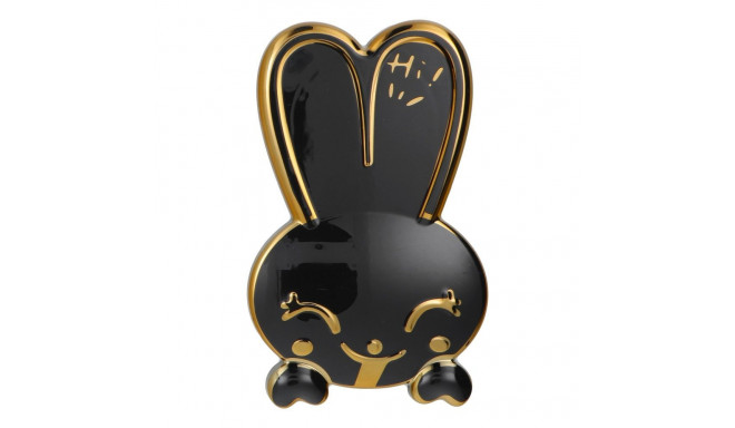 Phone stand RABBIT - stick-on - black