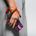 FORCELL F-DESIGN R10X40 wrist phone lanyard with adjustable length (max 20cm in the loop) red