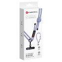 FORCELL F-DESIGN S10X165 crossbody phone lanyard with adjustable length (max 82,5cm in the loop) gra