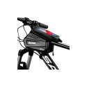 WILDMAN traveling bag for bike frame with zipper 1,2L (4"-7") ES6 black