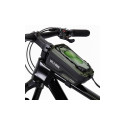 WILDMAN traveling bag for bike frame with zipper 1L ( 4"- 7") GX220X green