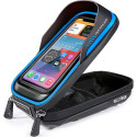 WILDMAN traveling bag for bike handlebars with zipper 0,5L (4 "- 7") ES16 black