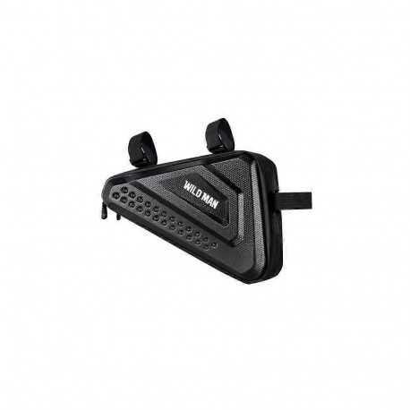 WILDMAN traveling bag under the bike frame with zipper 2,5L ES19 black