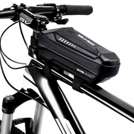 WILDMAN traveling bag for bike frame with zipper 1L ES5 black